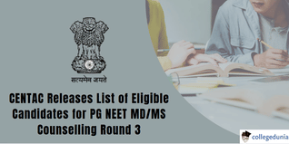 CENTAC: NEET PG Round 3 Eligible Candidates List Published; Download Here
